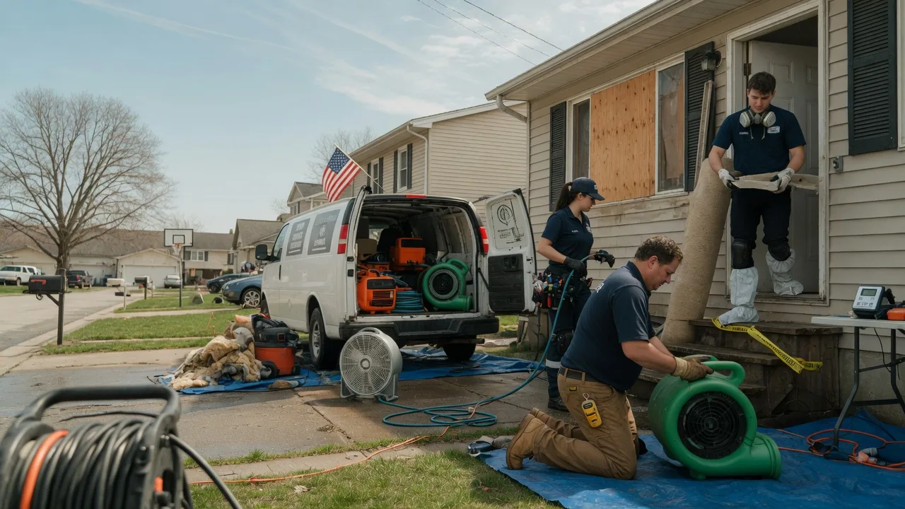 Water Damage Restoration in Detroit, TX near me